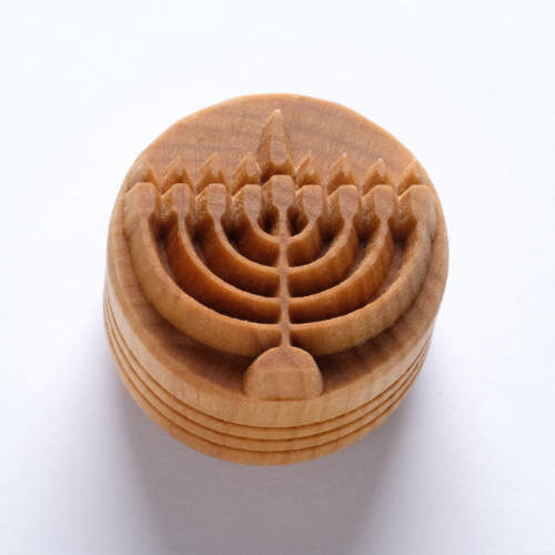 MKM Hanukah Menorah Stamp